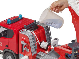 Bruder Scania s požárním žebříkem 1:16 